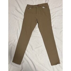 T&Y‎ Fashion Women Tan Khaki Skinny Pants Stretch Trousers Junior Size 2XL